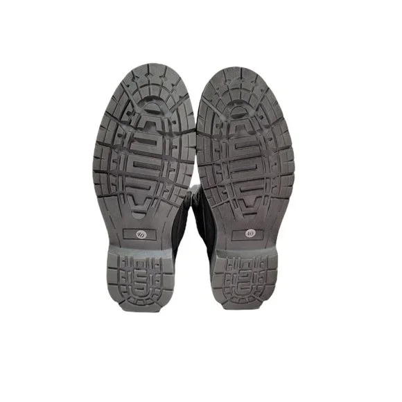 Snow Boots Men's Waterproof to Hiking Anti Skid Trainers Ankle Boots (Size 7) - Picture 9 of 14